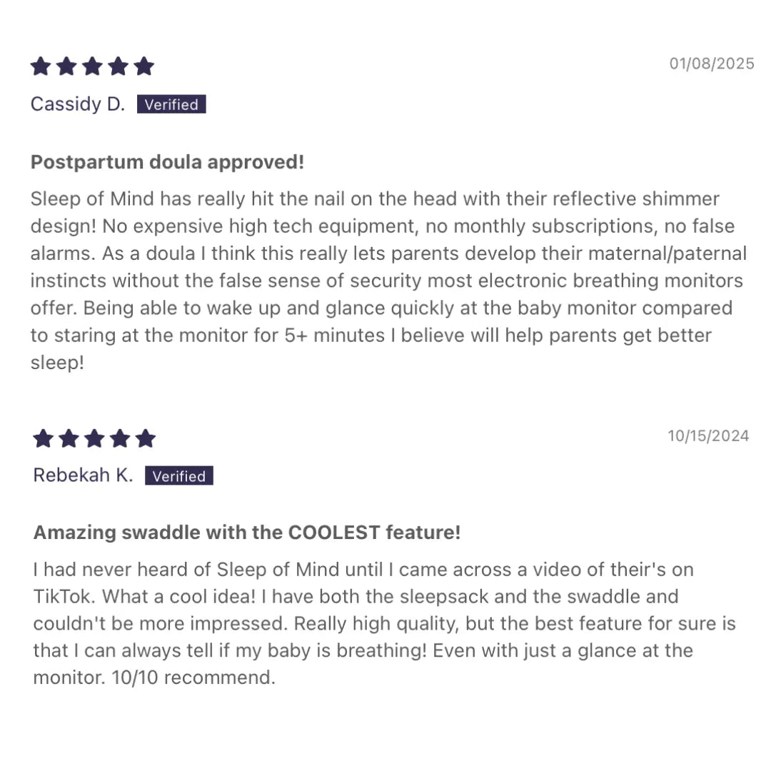 Breathing Reassurance Newborn Baby Swaddle