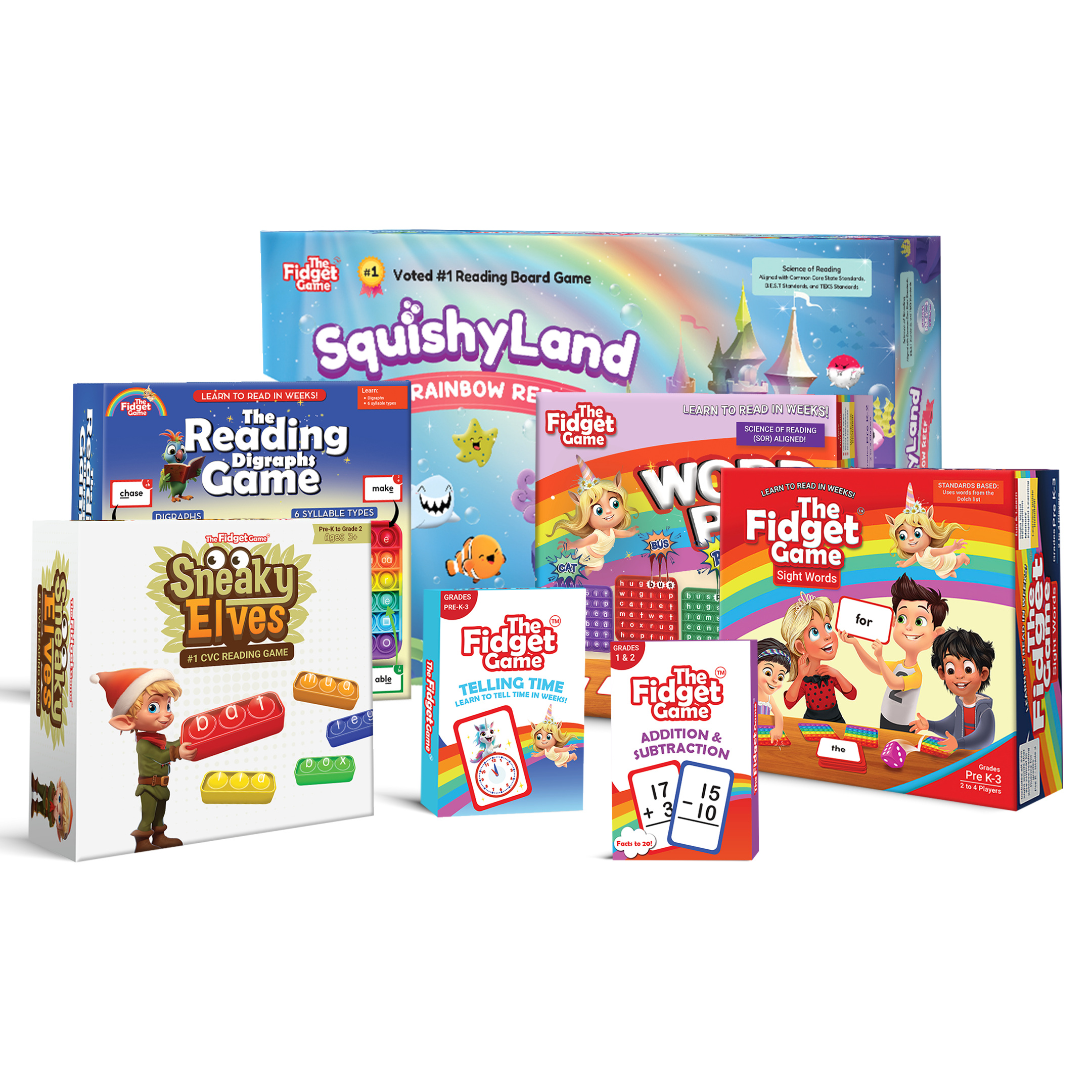 The Fidget Game: Sight Words Edition